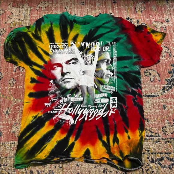 Rucking Fotten Once Upon a Time in Hollywood TieDye Shirt L